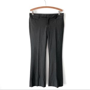 Gap Modern Gray Modern Boot Cut Flat Front Belt Loops Chino Pants